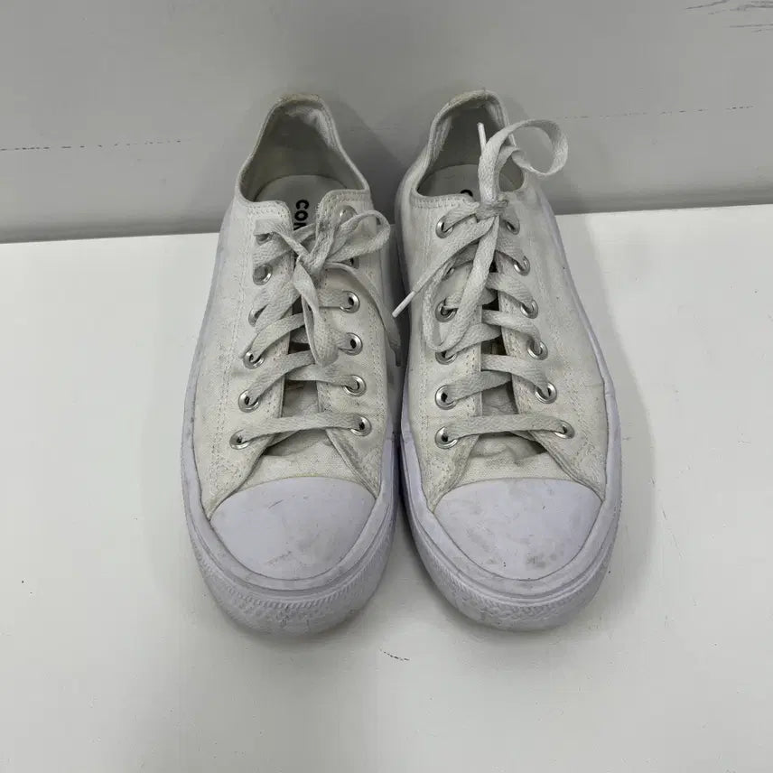 [BUNJANG] Converse Chuck Taylor All Star Move Low White / 컨버스 척테일러 올스타 무브 로우 화이트 265