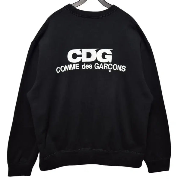 [BUNJANG] Comme des Garçons CDG Logo Sweatshirt / 꼼데가르송 cdg로고 맨투맨