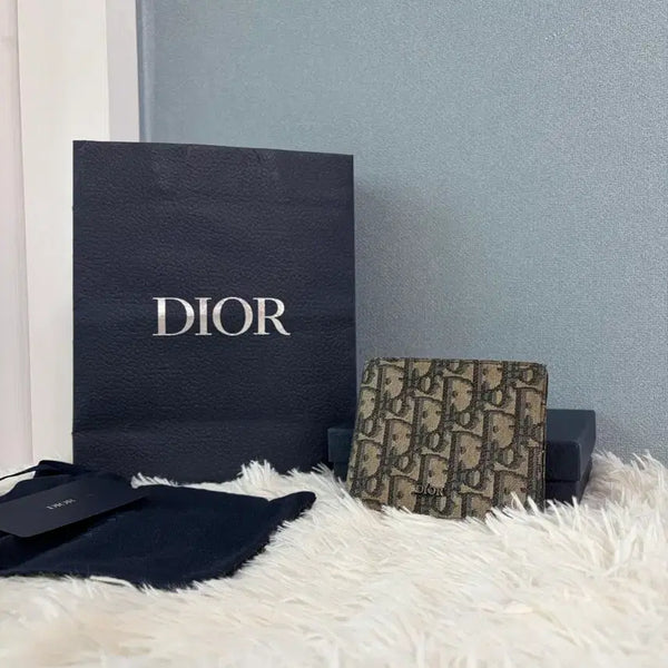 [BUNJANG] Dior Dior Oblique Bifold Wallet / [정품] 디올 오블리크 반지갑