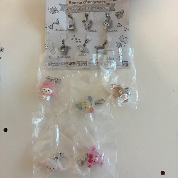 [BUNJANG] Sanrio Characters Keychain Set / 산리오 캐릭터 키홀더