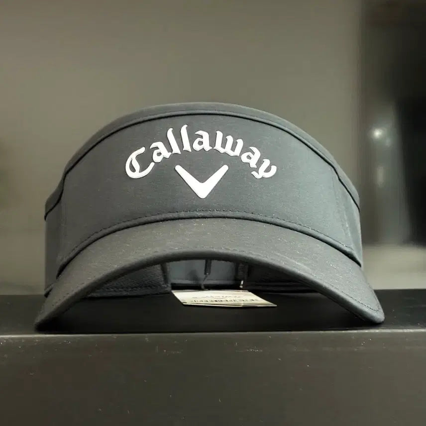 [BUNJANG] Callaway Sun Visor Black Crown Style / 미사용 새제품 캘러웨이 썬바이저 블랙 크라운 스타일