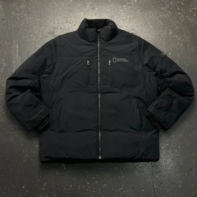 [BUNJANG] 105 National Geographic "EO" Wappen Padded Jacket / 105 내셔널지오그래픽 이오 와펜 패딩