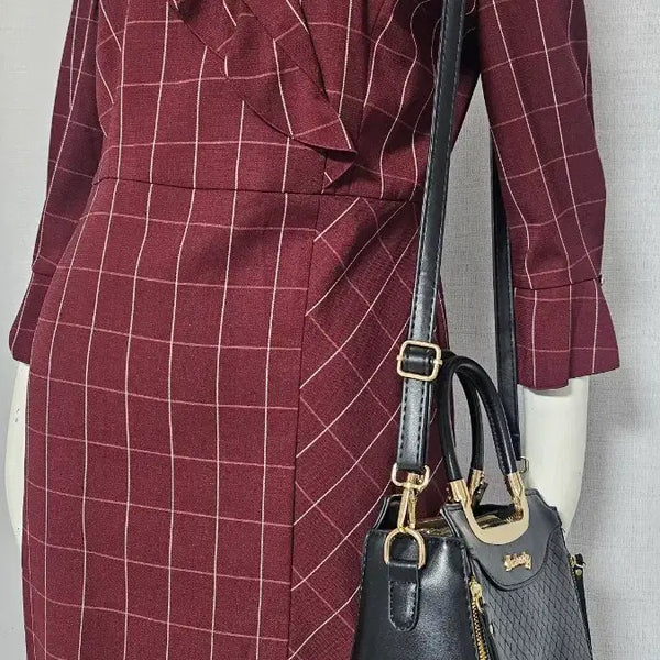 [BUNJANG] MICHAA Zipper Lined Dress / it  MICHAA 자크 안감 이쁜 원피스