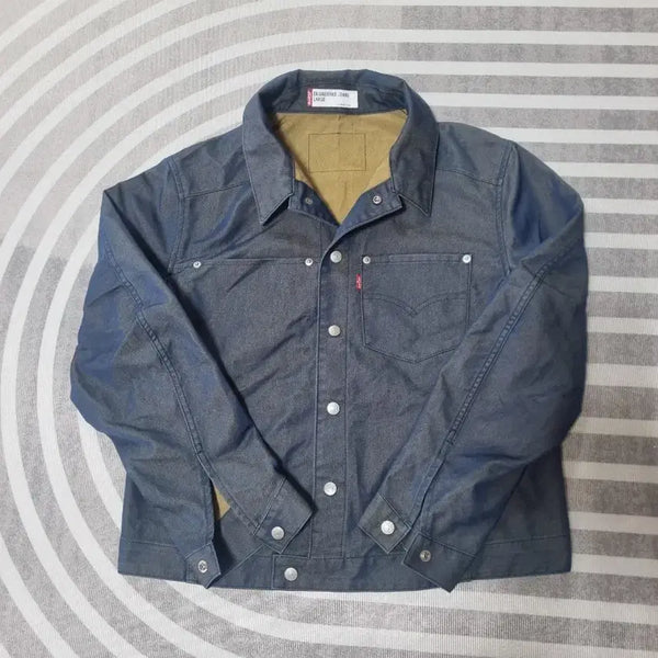 [BUNJANG] Levi's Women's Metallic Wash Denim Jacket / 리바이스 여성 메탈릭 워시 데님 자켓