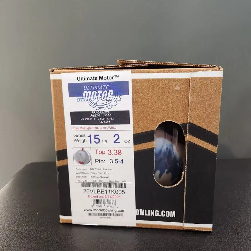 [BUNJANG] Storm Ultimate Motor High-Performance Bowling Ball 15LB / 스톰 얼티메이트 모터 하이포퍼먼스 볼링공15P 공인구