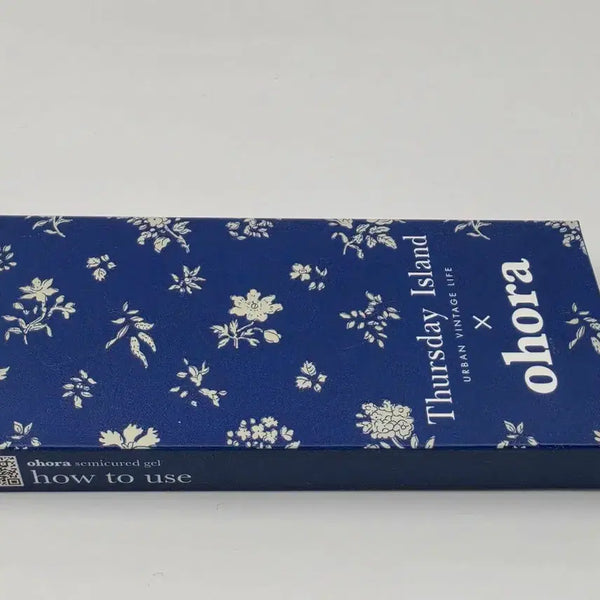 [BUNJANG] Ohora Gel Pedi Sticker (Foot) Box Pattern Design / 오호라 젤페티 스티커(발)