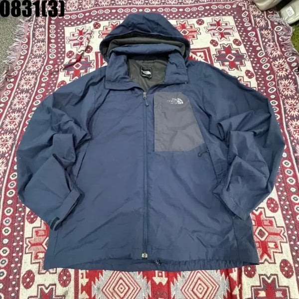 [BUNJANG] The North Face Navy Windbreaker Jacket M / 노스페이스 바람막이 네이비 m 9/1