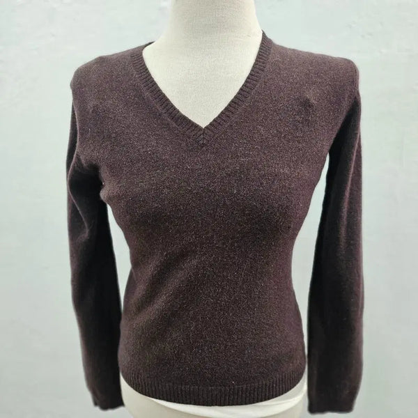 [BUNJANG] MCKERRY 100% Wool Knit Sweater - Brown (Size 44/55) / MCKERRY 울100 니트 여 44/55 J6090