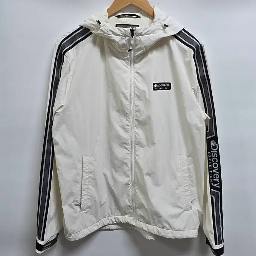 [BUNJANG] Discovery Hooded Windbreaker Jacket / 디스커버리 바람막이 후드자켓 95