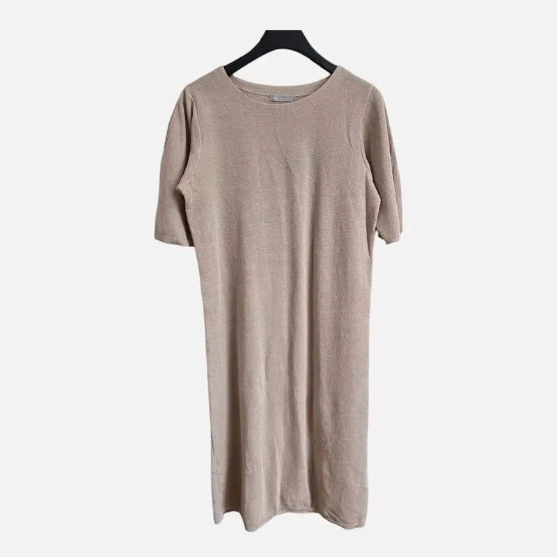[BUNJANG] Women's Beige One-Piece Dress / 베이지 여자 FREE 원피스 O2542