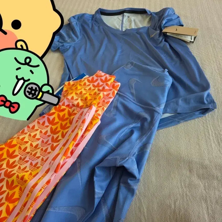 [BUNJANG] Nike Blue Leggings / 나이키 레깅스
