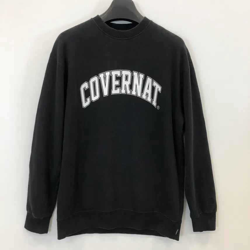 [BUNJANG] Covernat Arch Logo Garment Sweatshirt M / 커버낫 아치로고 가먼트 맨투맨 M