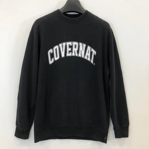 [BUNJANG] Covernat Arch Logo Garment Sweatshirt M / 커버낫 아치로고 가먼트 맨투맨 M