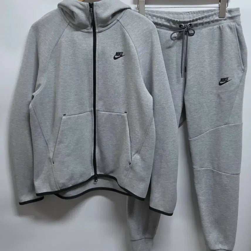 [BUNJANG] Nike Tech Fleece Tech Pack Set-up Grey L / 나이키 테크플리스 테크팩 셋업 L