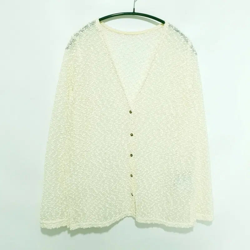 [BUNJANG] Stylenanda Net Knit Cardigan / 스타일난다 그물 니트 가디건 F_M2540