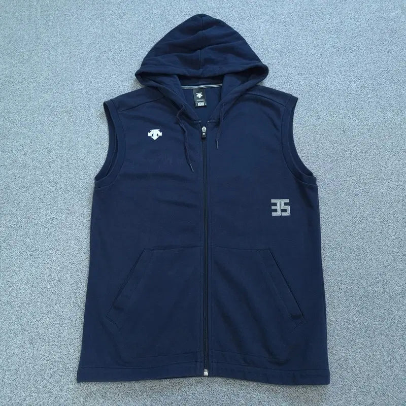 [BUNJANG] Descente Zip-Up Vest / L/100 데상트 조끼 집업 | 0901C26