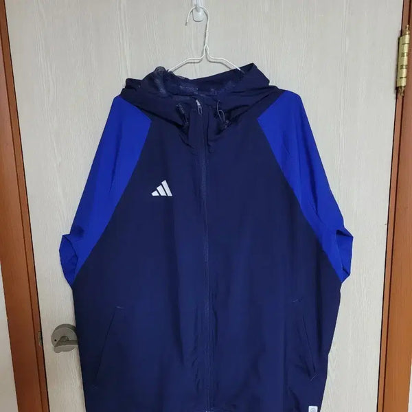 [BUNJANG] Adidas Navy Windbreaker 2XL / 아디다스 바람막이 네이비 2XL 110