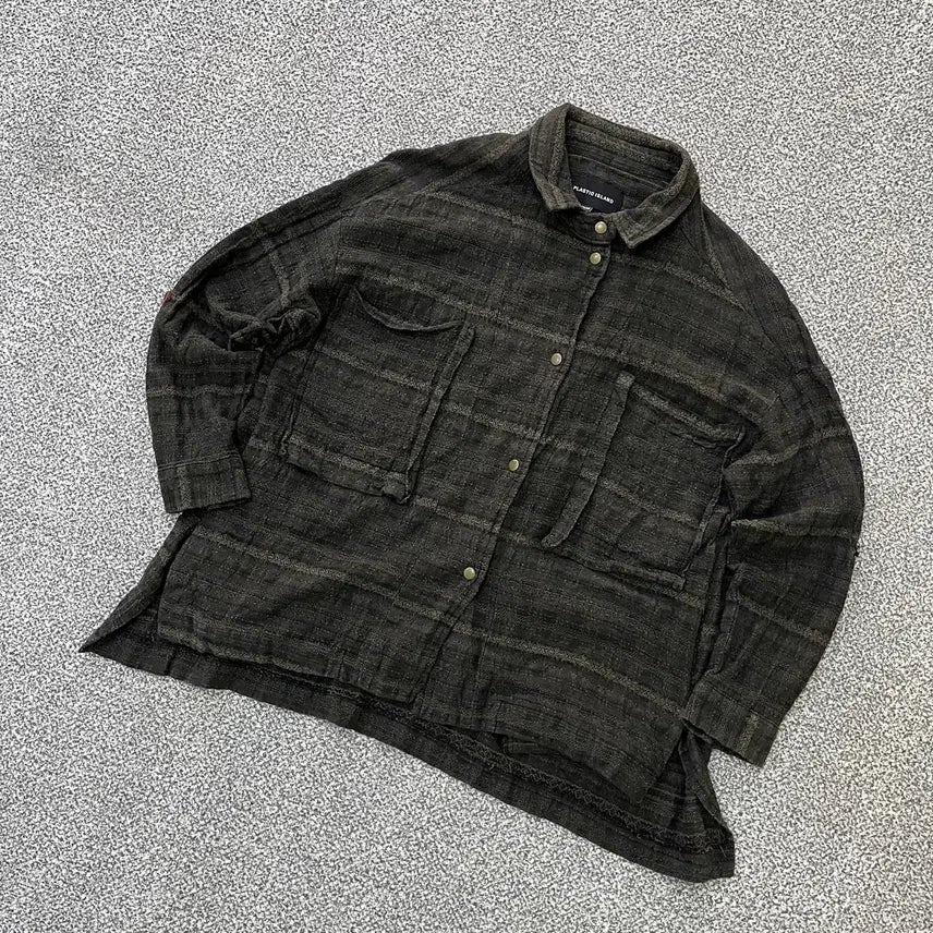 [BUNJANG] Plastic Island Women's Shirt / ONE SIZE 플라스틱아일랜드 여성 셔츠 0901M2