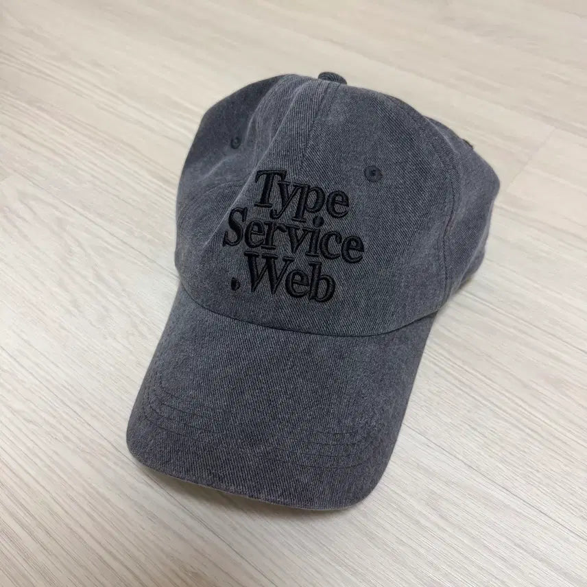 [BUNJANG] Type Service Cap Gray / 타입서비스 모자 볼캡 회색