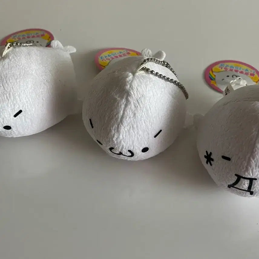 [BUNJANG] Kaomoji Seal Plush Doll Keychain Bundle / 카오모지 물개 인형 누이 키링 일괄