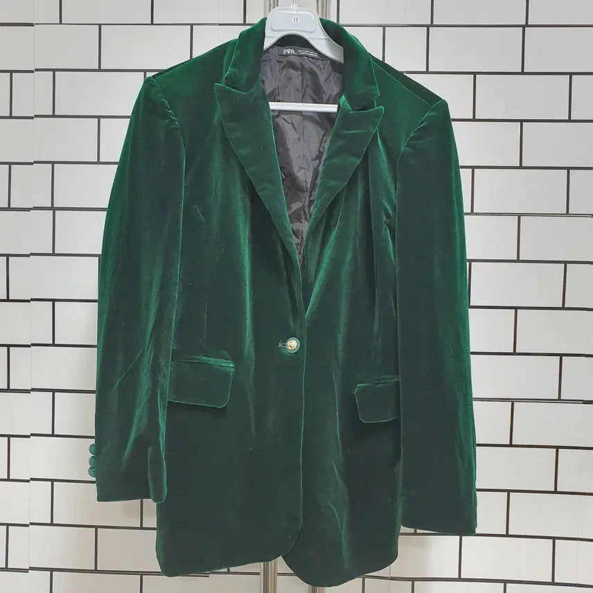 [BUNJANG] ZARA Velvet Jacket / -13 자라 벨벳 자켓