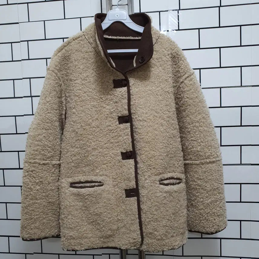 [BUNJANG] Mind Bridge Reversible Mustang Jacket / -14 마인드브릿지 양면 무스탕