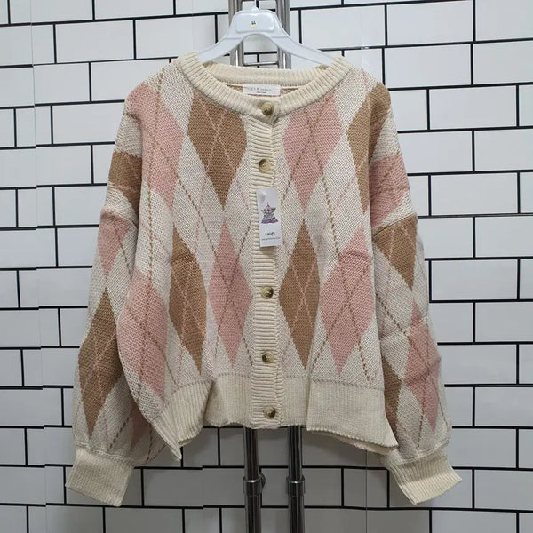[BUNJANG] Oversized Knit Cardigan / -44 오버핏 니트 가디건