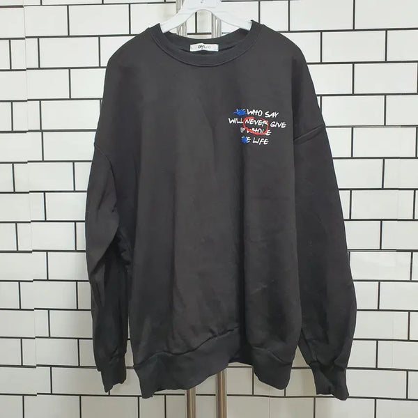 [BUNJANG] 47 Printing Sweatshirt / -47 프린팅 맨투맨