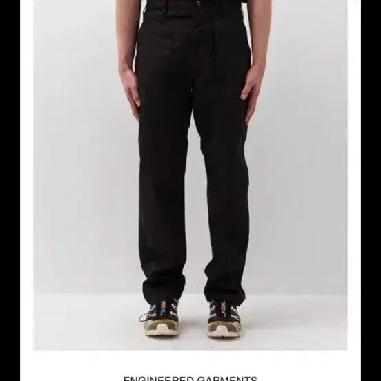 [BUNJANG] Engineered Garments 23SS Fatigue Pants Black S / 엔지니어드 가먼츠 23ss 퍼티그팬츠 블랙 s