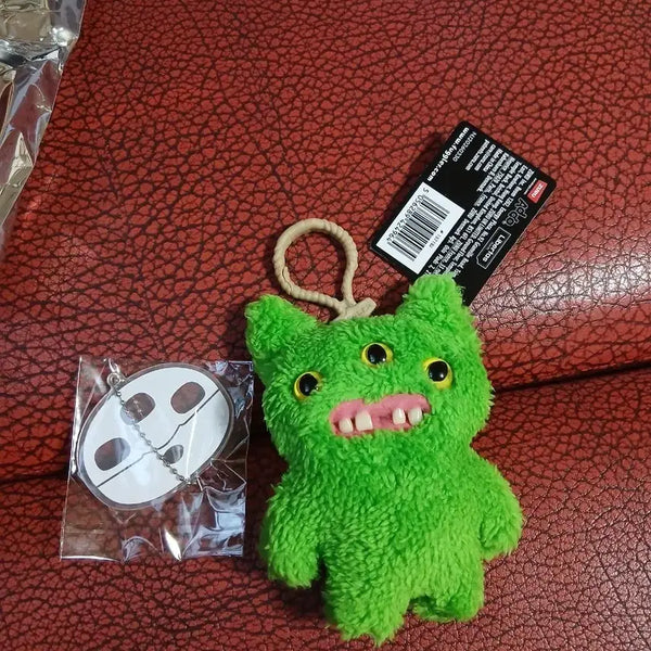 [BUNJANG] Puggler Doll Keyring with Clear Acrylic Charm / 퍼글러 인형 키링