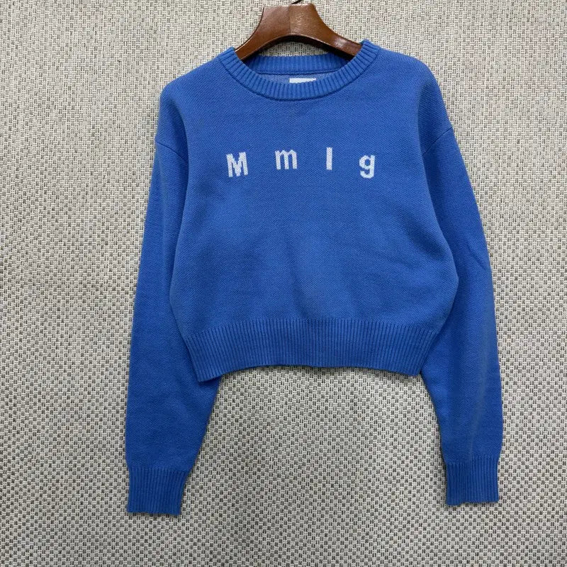 [BUNJANG] MMLG Crop Knit Top / 엠엠엘지 MMLG 크롭 니트 F H03857