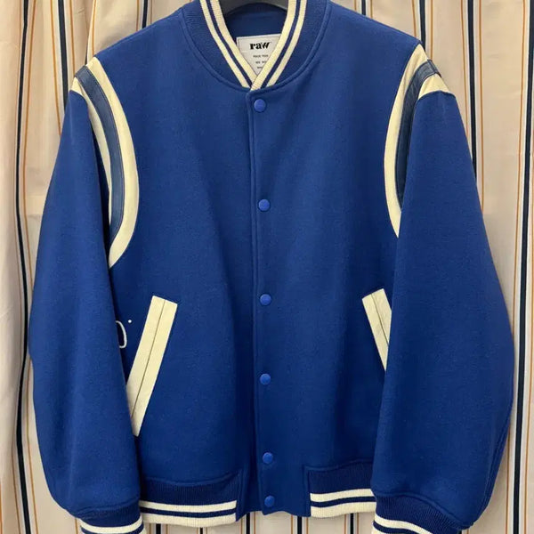 [BUNJANG] Blind Files Varsity Jacket 2 / 블라인드파일즈 바시티 2
