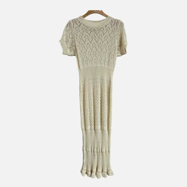 [BUNJANG] Women's One-Piece Dress / 크림 여자 FREE 원피스 O2593