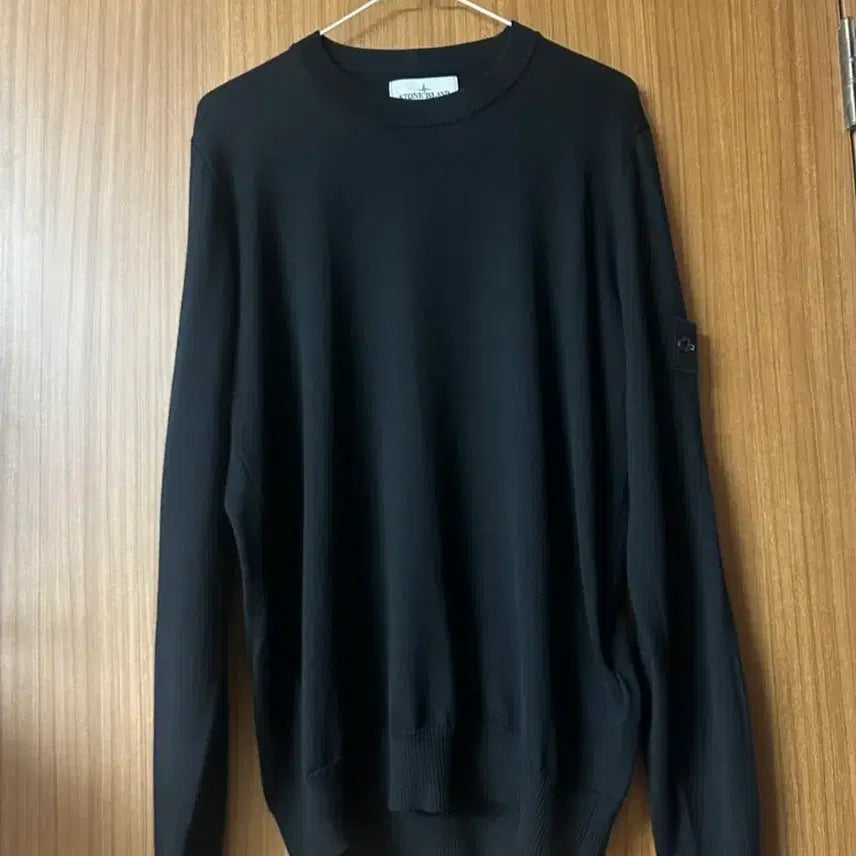 [BUNJANG] Stone Island Black Knit M / 스톤아일랜드 블랙 니트 M