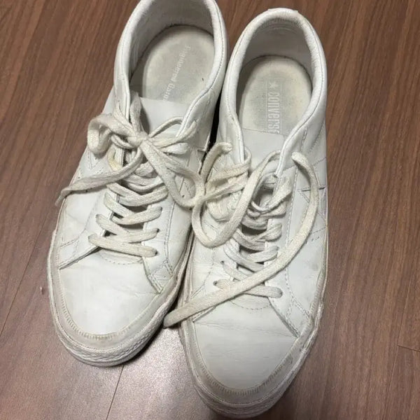 [BUNJANG] Converse Engineered Garments One Star Leather White (US 7.5) / 컨버스 앤지니어드 가먼츠 원스타 레더 화이트 260