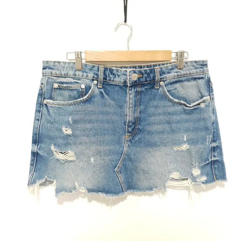 [BUNJANG] Zara Denim Mini Skirt / 자라 데님 미니 스커트 32_S2751