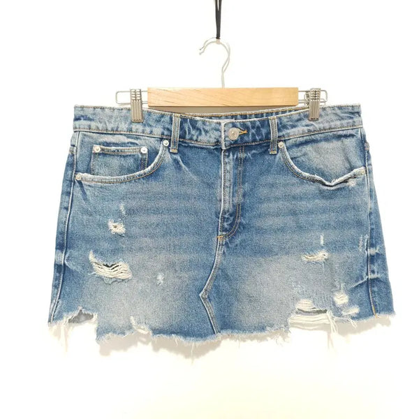 [BUNJANG] Zara Denim Mini Skirt / 자라 데님 미니 스커트 32_S2751