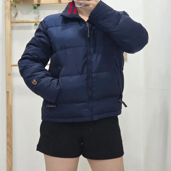 [BUNJANG] Polo Ralph Lauren RL67 Embroidered Patch Down Puffer Jacket (Size S/90) / [S/90]희귀템 폴로 랄프 로렌 RL67 자수 패치 덕다운 패딩