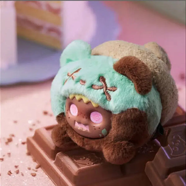 [BUNJANG] Bittersweet Fluffy Keychain (Mint Choco Cone) - Genuine, New, Sealed / [정품/신상/미개봉] 비터 스윗 키링 플러피 (민트 초코콘)