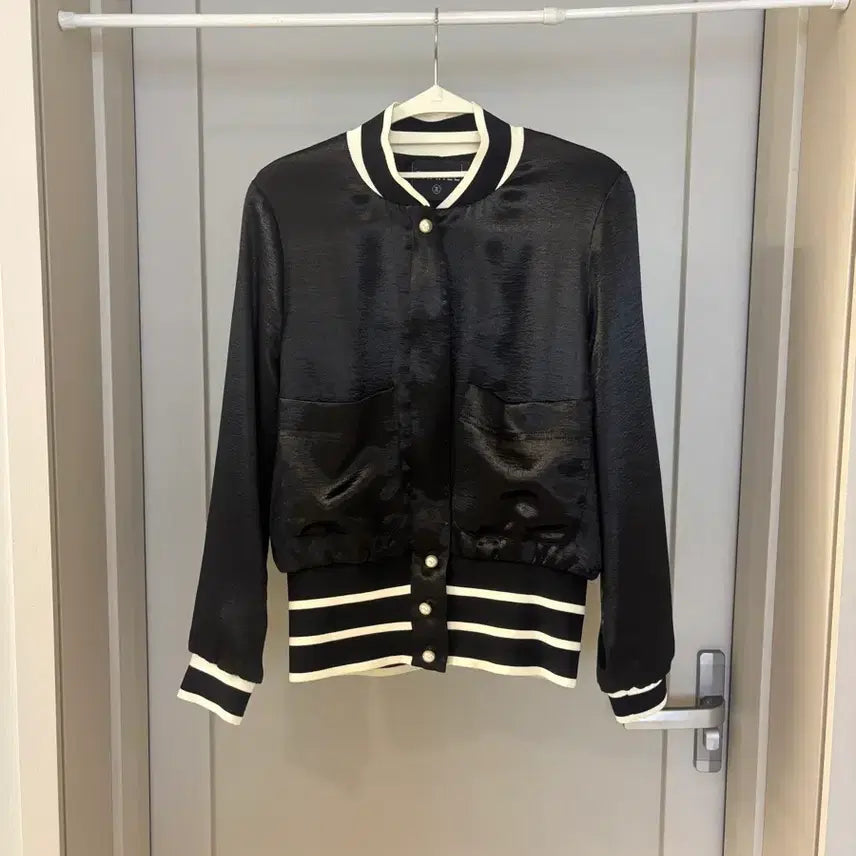 [BUNJANG] Vintage Chanel Silk Blouson / 36사이즈 빈티지 샤넬 실크 블루종