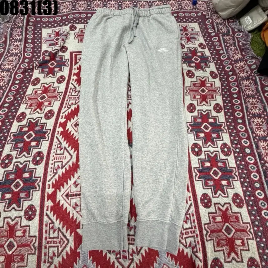 [BUNJANG] Nike Swoosh Jogger Pants Grey / 나이키 스우시 조거 팬츠 그레이 0831