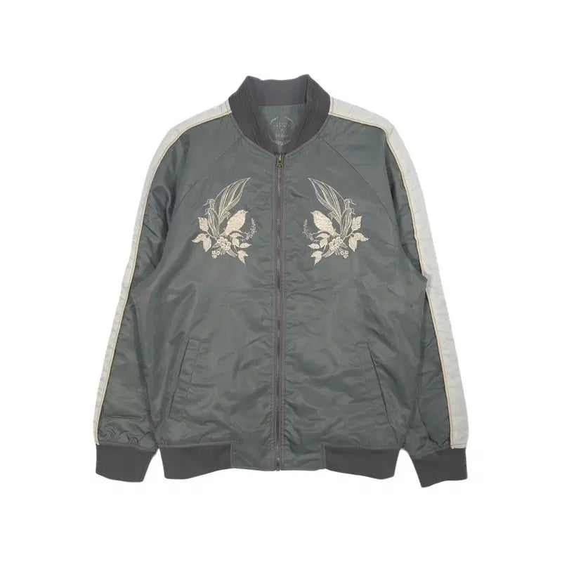 [BUNJANG] Chris Christy Embroidered Sukajan Blouson Jacket (Size 100) / CHRIS CHRISTY 자수 스카잔 블루종 100