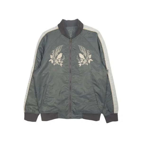 [BUNJANG] Chris Christy Embroidered Sukajan Blouson Jacket (Size 100) / CHRIS CHRISTY 자수 스카잔 블루종 100
