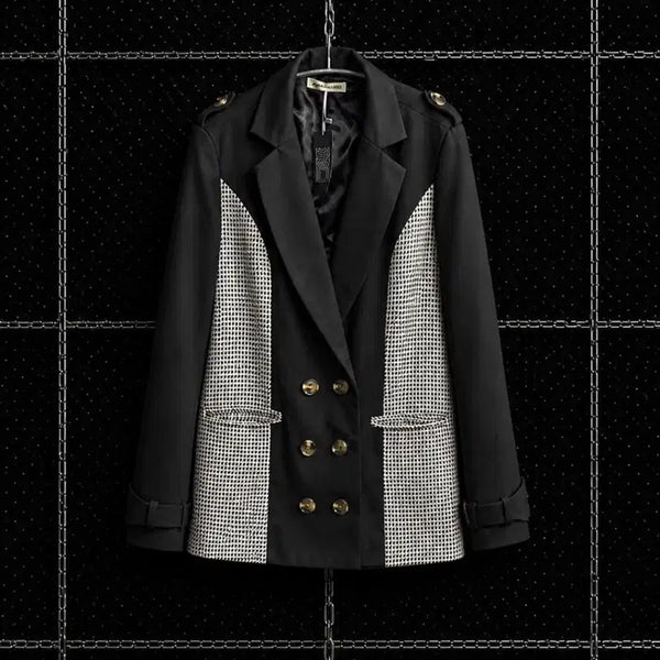 [BUNJANG] Jurianojurrie Houndstooth Blazer / Jurianojurrie 하운드투스 블레이저