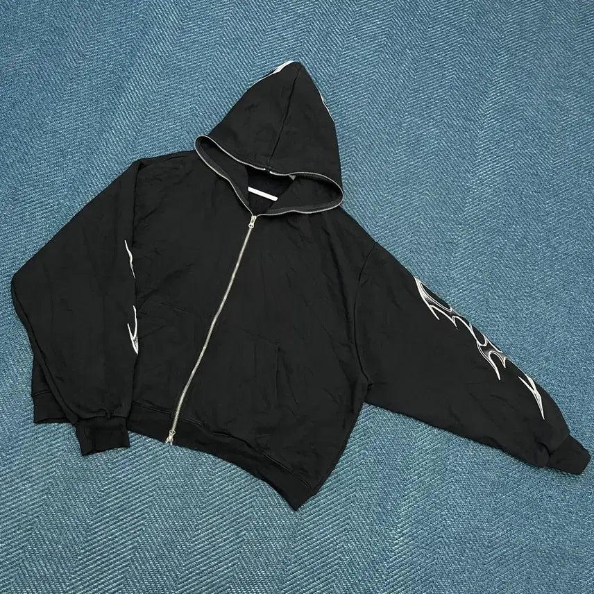 [BUNJANG] GLAMOUR Two-Way Hooded Zip-Up Jacket / [Os] 글래머 GLAMOUR 투웨이 후드집업 만원샵