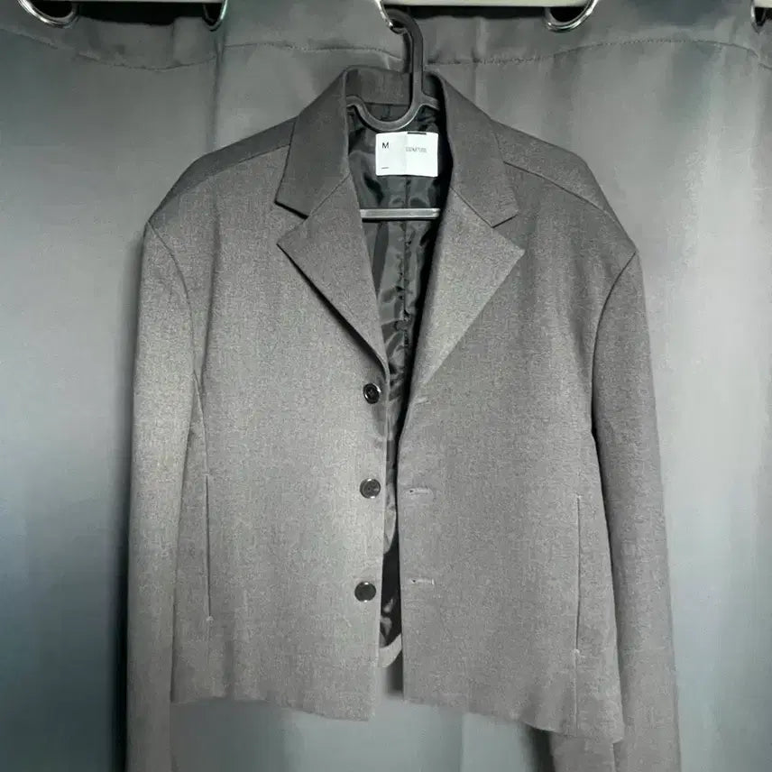 [BUNJANG] Signature Crop Blazer Jacket / [M] 시그니처 크롭 블레이저 자켓