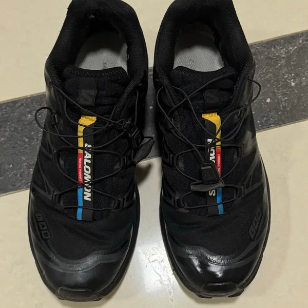 [BUNJANG] Salomon XT-6 ADV Black Sneakers / 살로몬 XT-6 adv 블랙 265