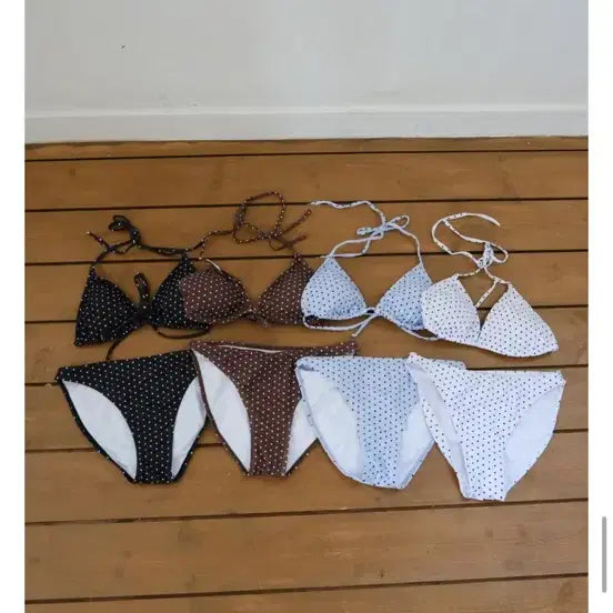 [BUNJANG] Dot Bikini White / 새상품) 도트 비키니 화이트
