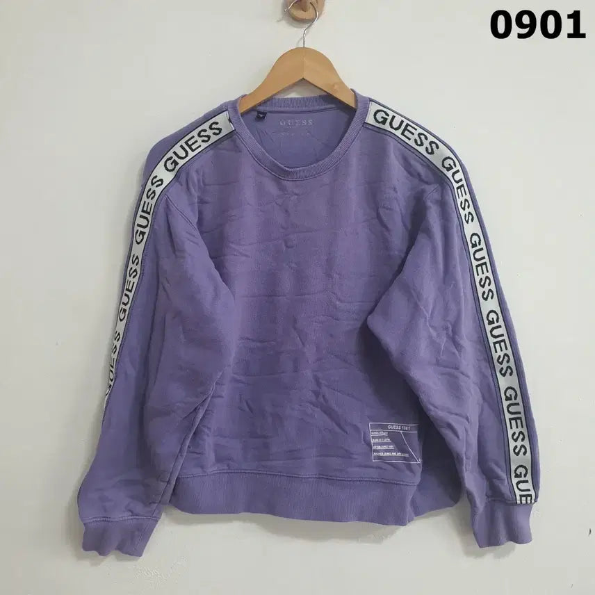 [BUNJANG] Guess Lavender Sweatshirt XS / 게스 맨투맨 라벤더 xs