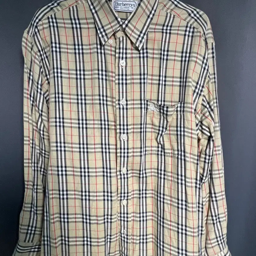 [BUNJANG] Burberry Check Shirt / 버버리 체크 셔츠